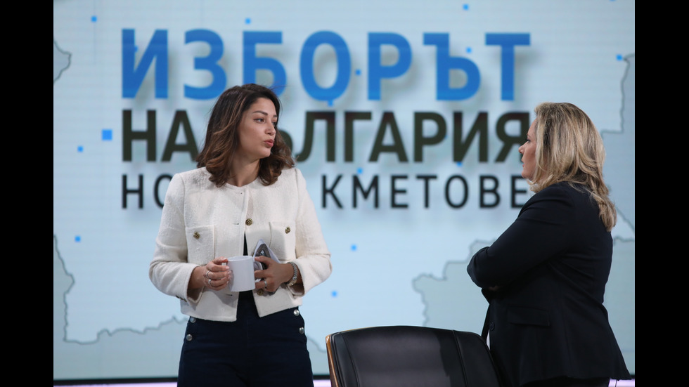 ЗАД КАДЪР: Изборният ден по NOVA В СНИМКИ