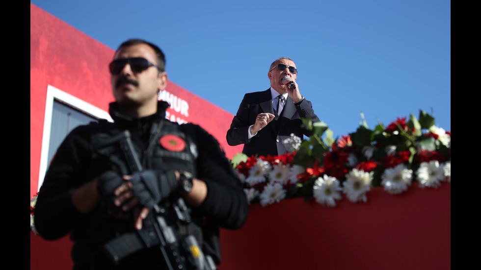 Мега митинг на Ердоган в Истанбул