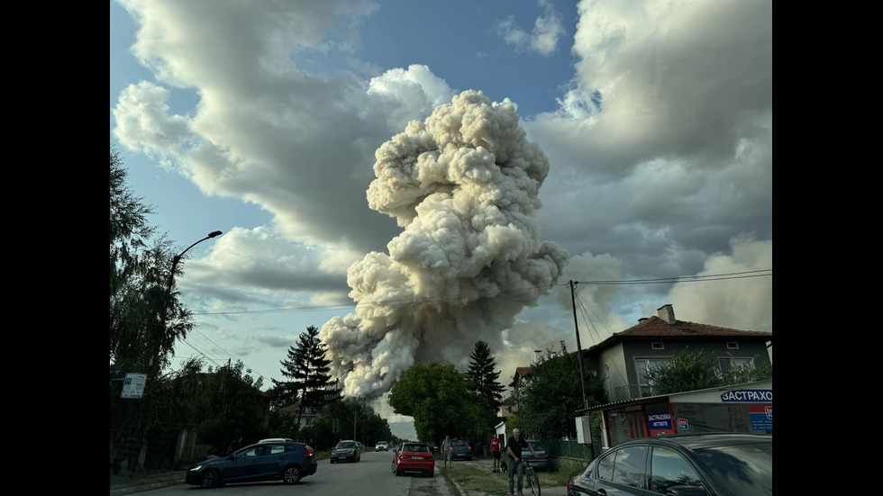 Взривовете в склад за фойерверки край Елин Пелин