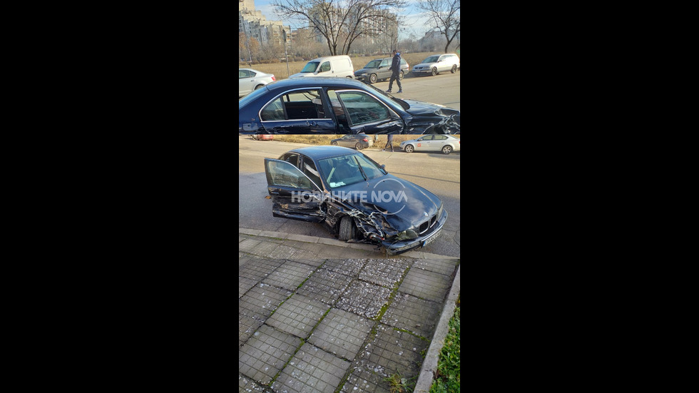 Един арестуван и пет ударени коли след гонка с полицията в Пловдив