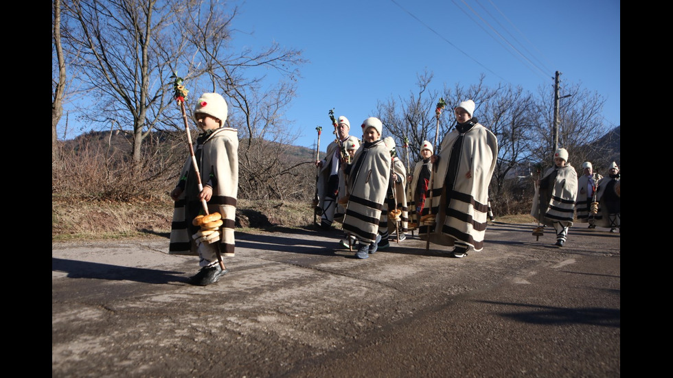 Коледари в Гара Бов