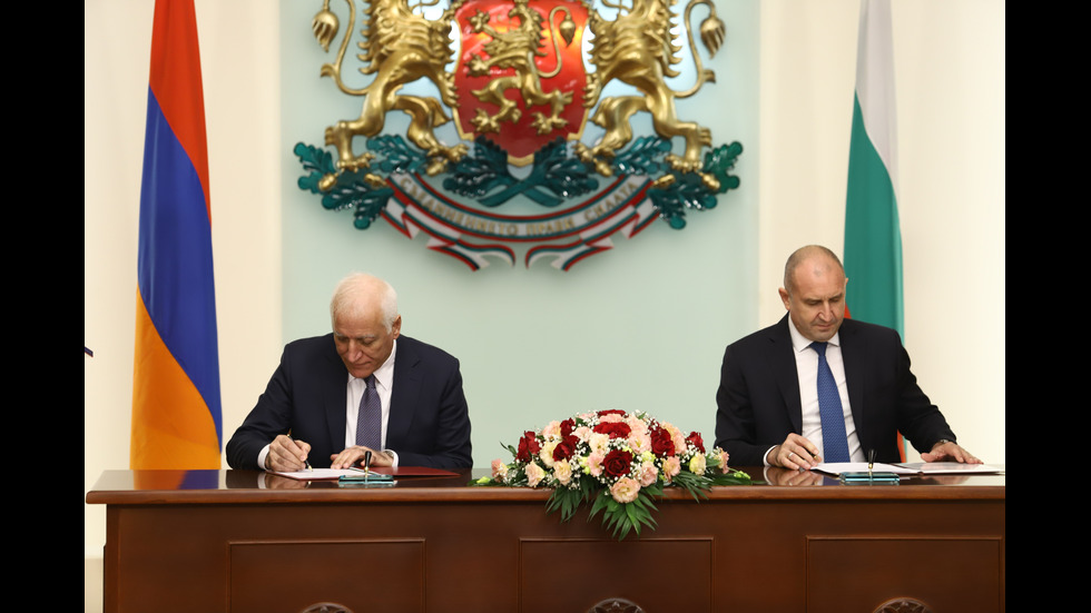 Президентът на Армения е на посещение у нас