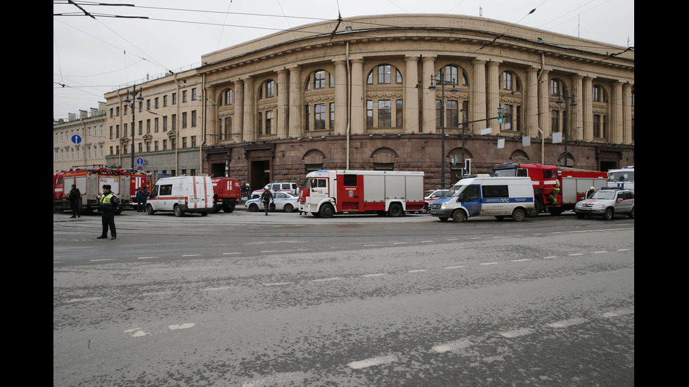 Експлозия в метрото на Санкт Петербург