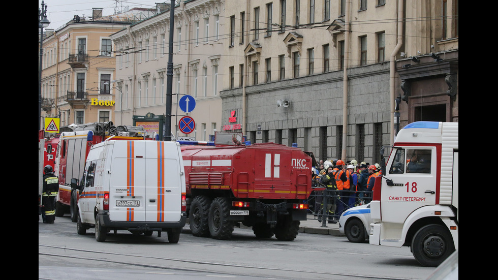 Експлозия в метрото на Санкт Петербург