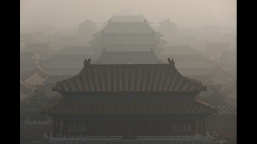 Мръсен въздух над 1,4 млн. кв. км от на Китай