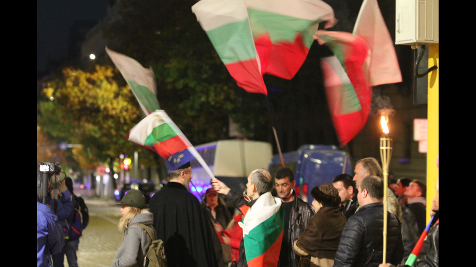 116-и ден на антиправителствени протести в София