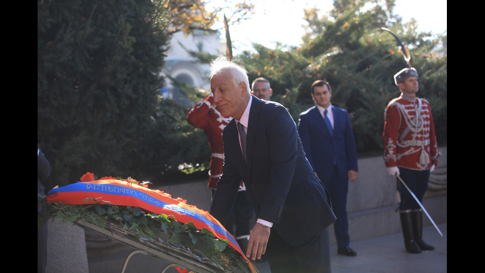 Президентът на Армения е на посещение у нас