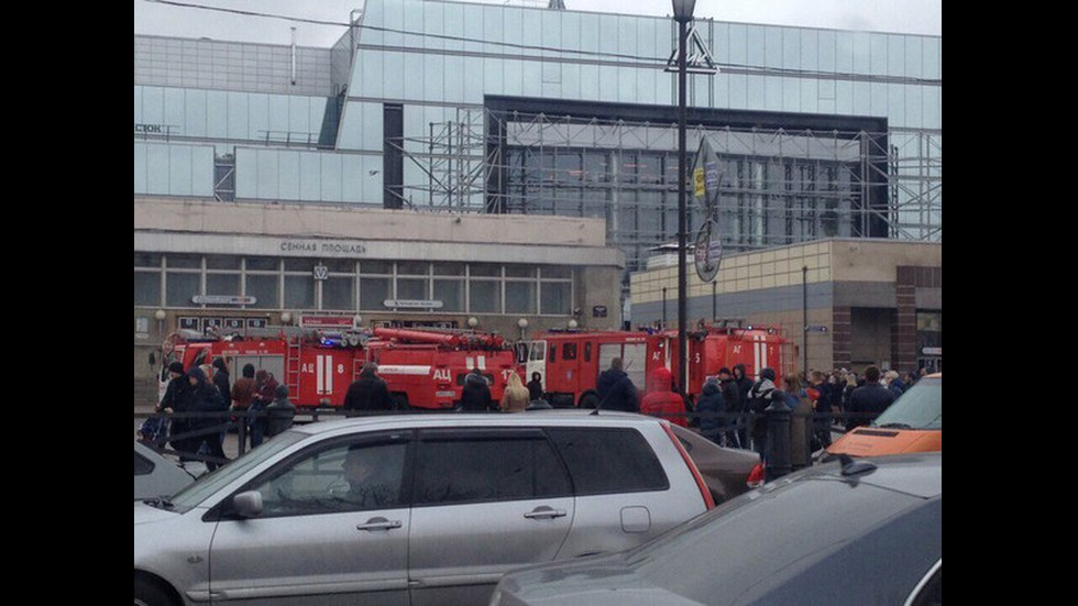 Експлозия в метрото на Санкт Петербург