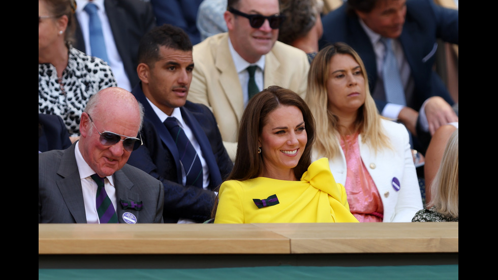 Кейт Мидълтън демонстрира стил и класа на финала на „Уимбълдън” за жени