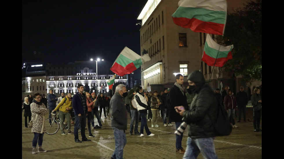 Факелно шествие в 111-тата вечер на протести