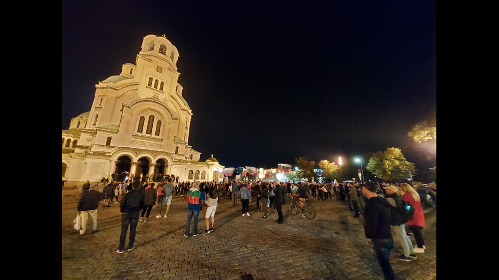 87 вечер на антиправителствени протести