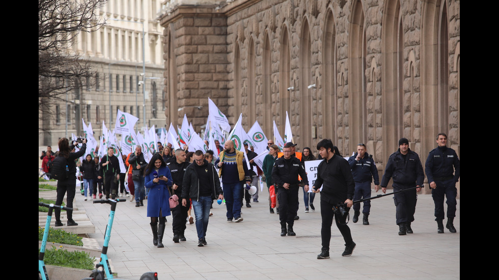 Лозари излязоха на протест