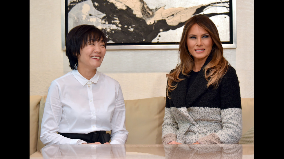 Мелания Тръмп се запозна с красотата на японските перли