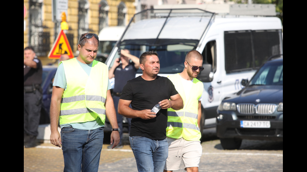 Пътни строители излязоха на протест