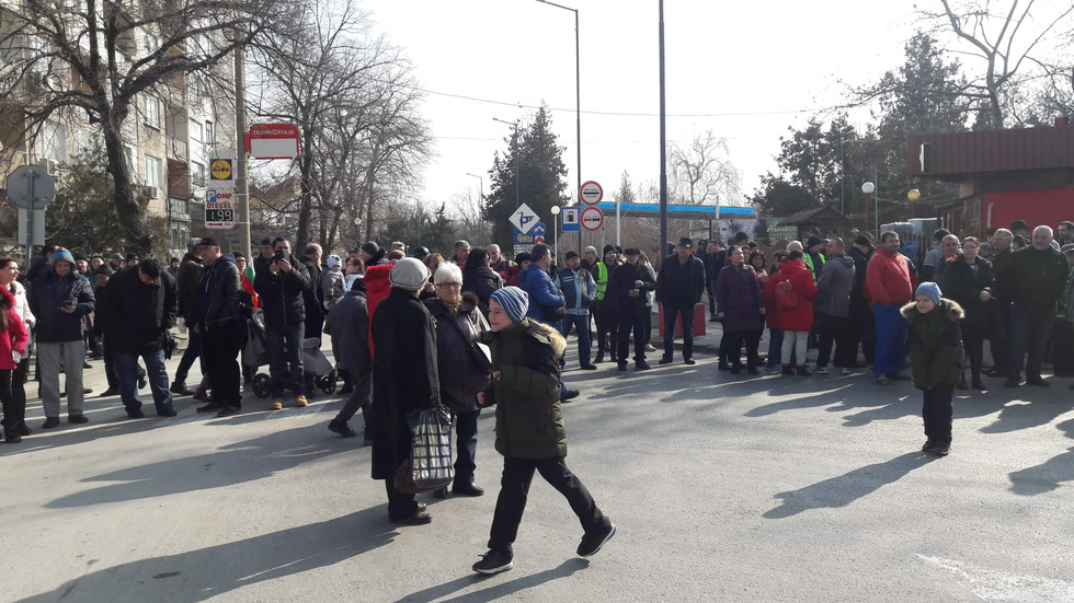 Протест блокира движението в района на граничен пункт Силистра