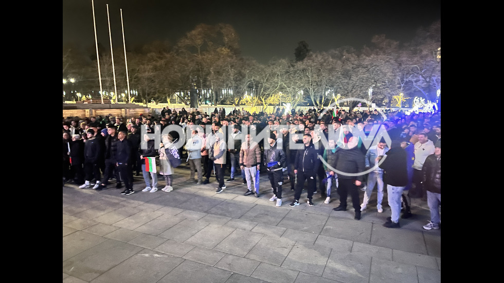 Контрапротести в подкрепа на кабинета „Желязков” в Стара Загора