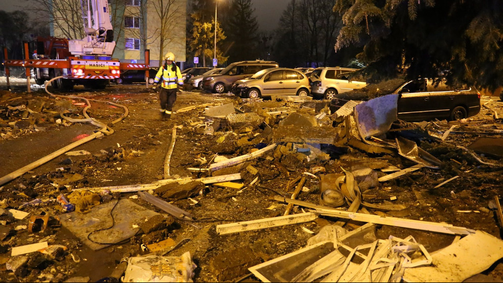 Седем жертви на газовата експлозия в Словакия