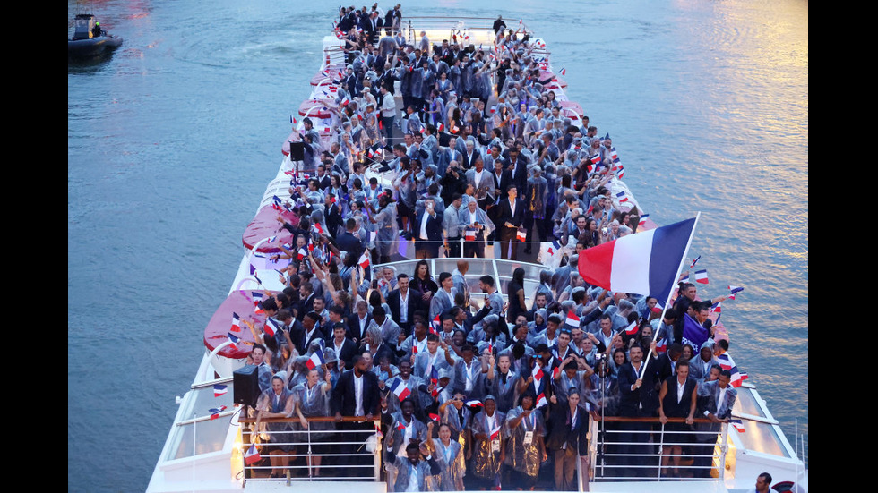 Грандиозно откриване на Летните олимпийски игри в Париж (СНИМКИ)