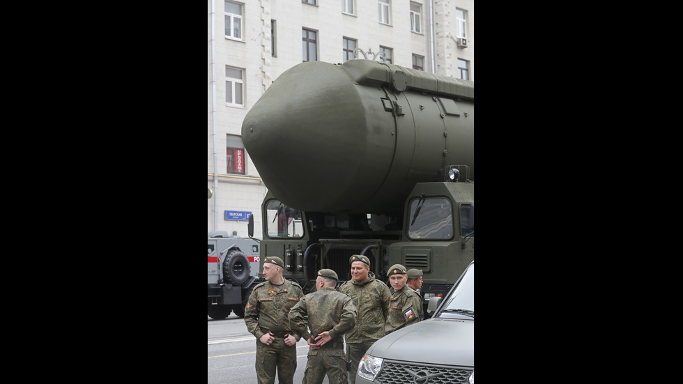 Репетиция за военния парад в Москва