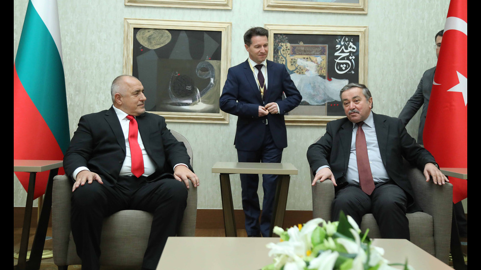 Бойко Борисов на среща с Ердоган