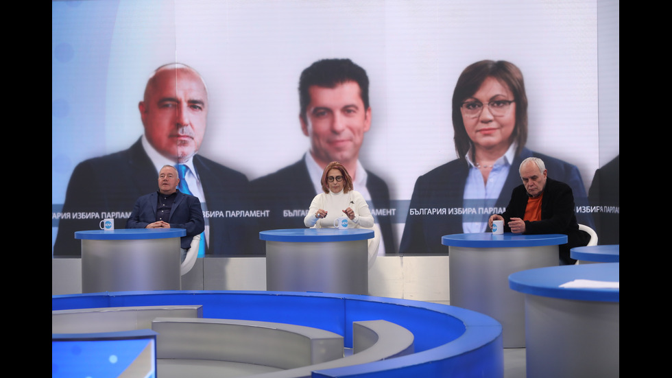 ЗАД КАДЪР: Изборното студио на NOVA