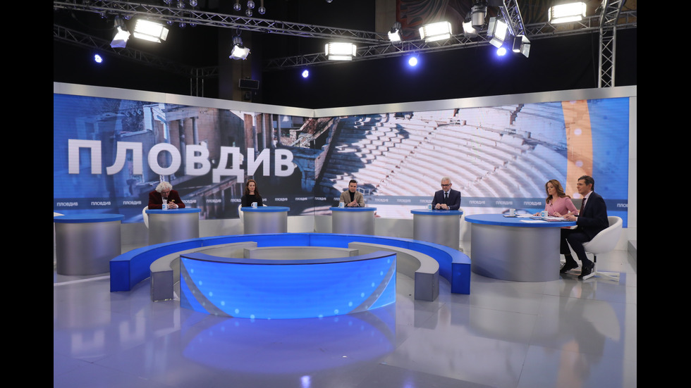 ЗАД КАДЪР: Изборното студио на NOVA