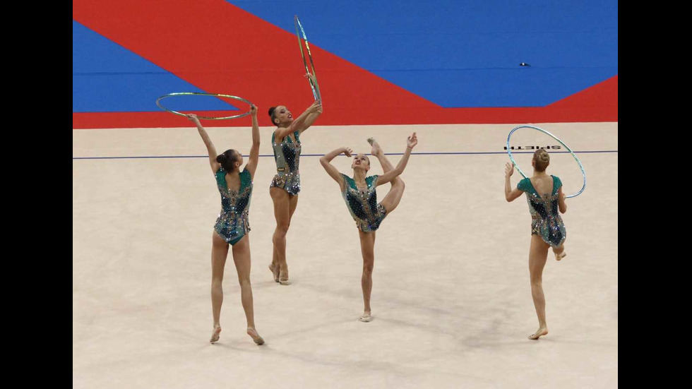 "Златните" момичета на финала на Световното първенство по художествена гимнастика