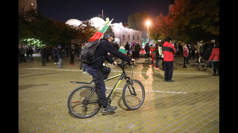 Поредна вечер на протести в София