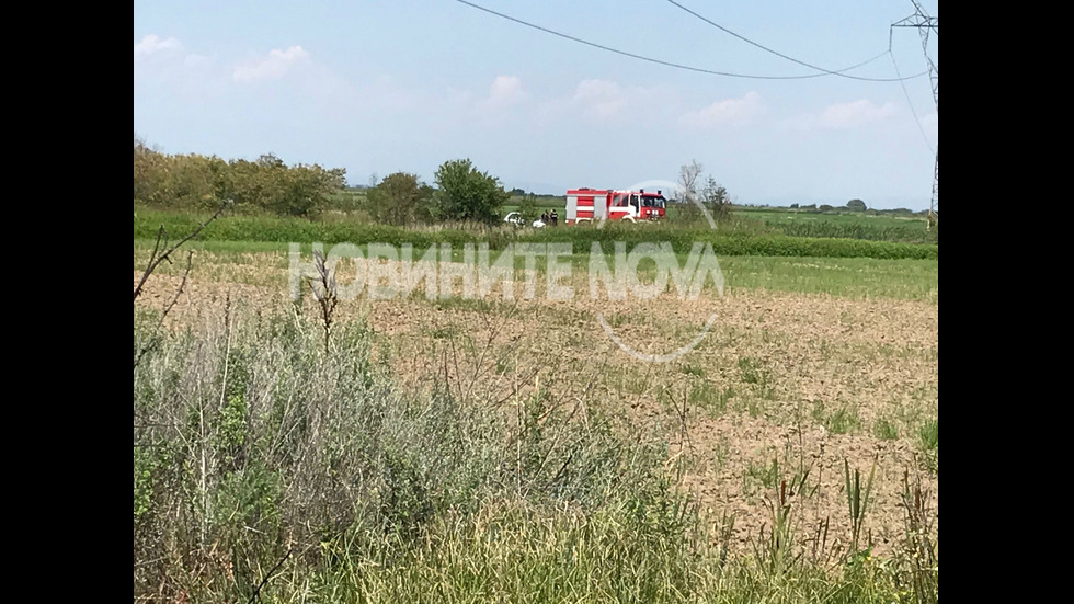 Самолет падна между Пазарджик и Пловдив