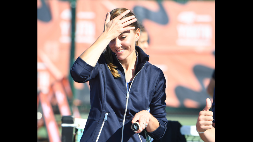 Кейт Мидълтън игра тенис с шампионите на US Open