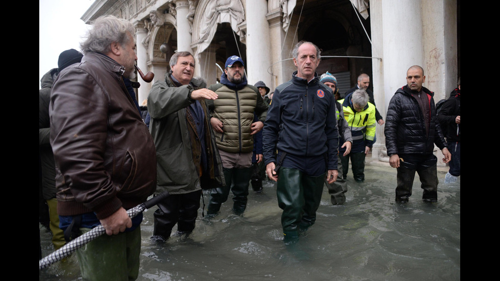 Очаква се ново покачване на водата във Венеция