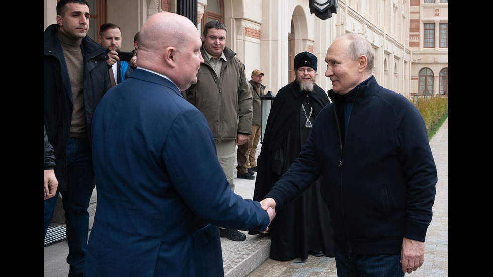 Изненадващо посещение: Путин пристигна в Севастопол