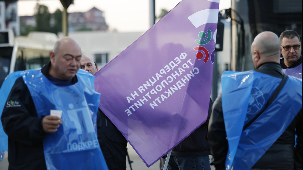 София под блокада: Стачка на наземния градски транспорт парализира столицата
