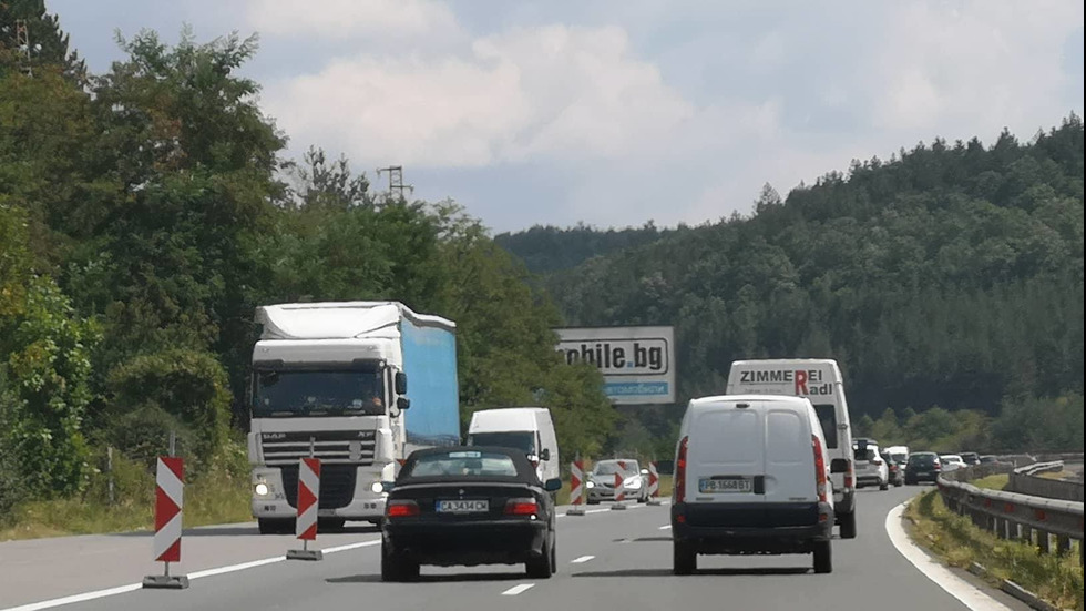 Тапа на АМ „Тракия” в посока Пловдив