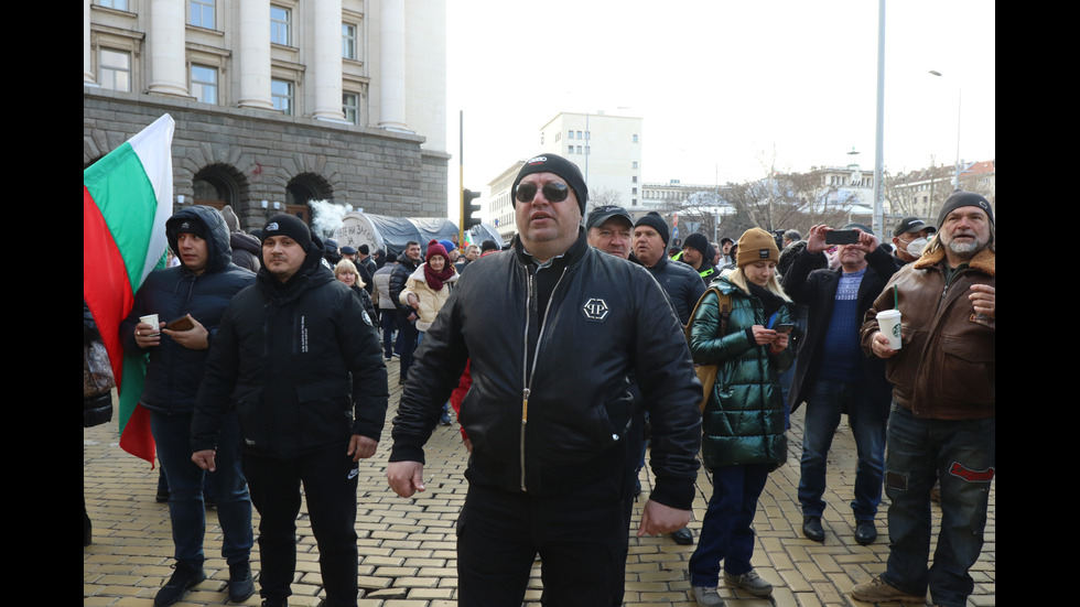 Протест на ГЕРБ след ареста на Борисов, Арнаудова и Горанов