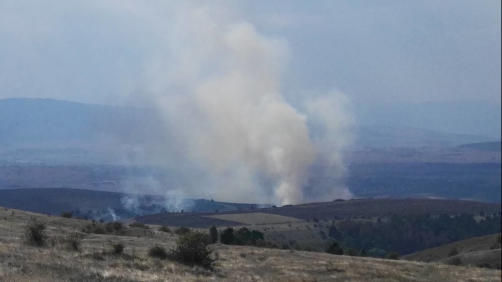 Пожар до пернишкото село Дивотино