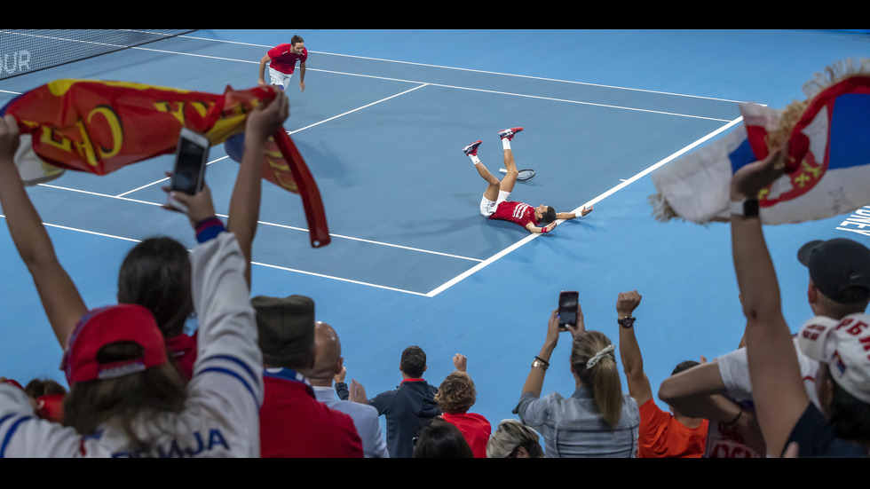 Сърбия е първият шампион на ATP Cup