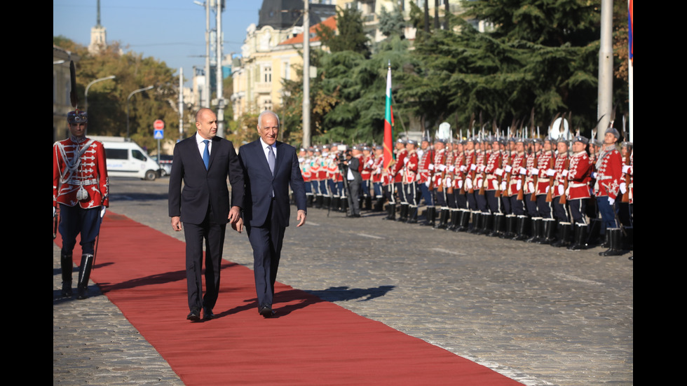 Президентът на Армения е на посещение у нас