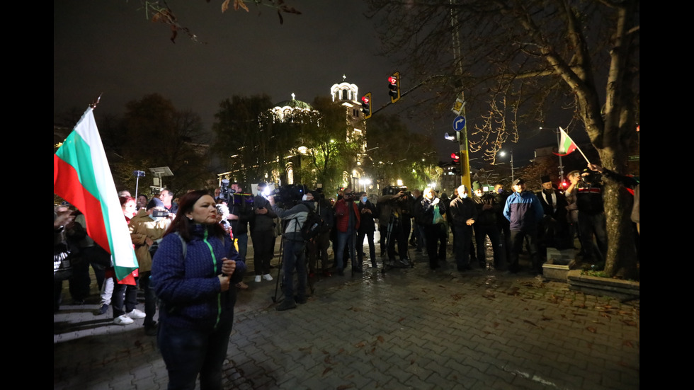 Поредна вечер на протести в София
