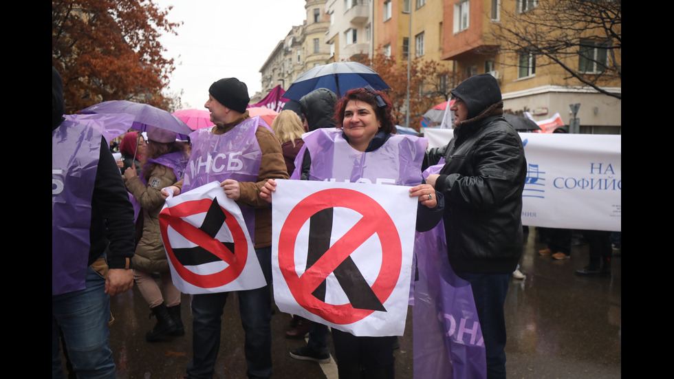 Културни дейци излязоха на национален протест