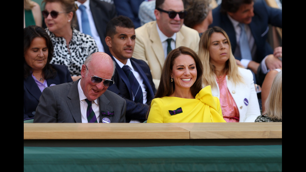 Кейт Мидълтън демонстрира стил и класа на финала на „Уимбълдън” за жени