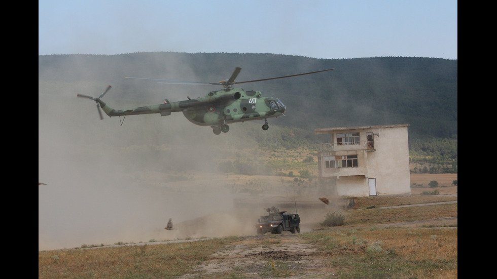 На полигона "Ново село" военното учение "Saber Guardian"