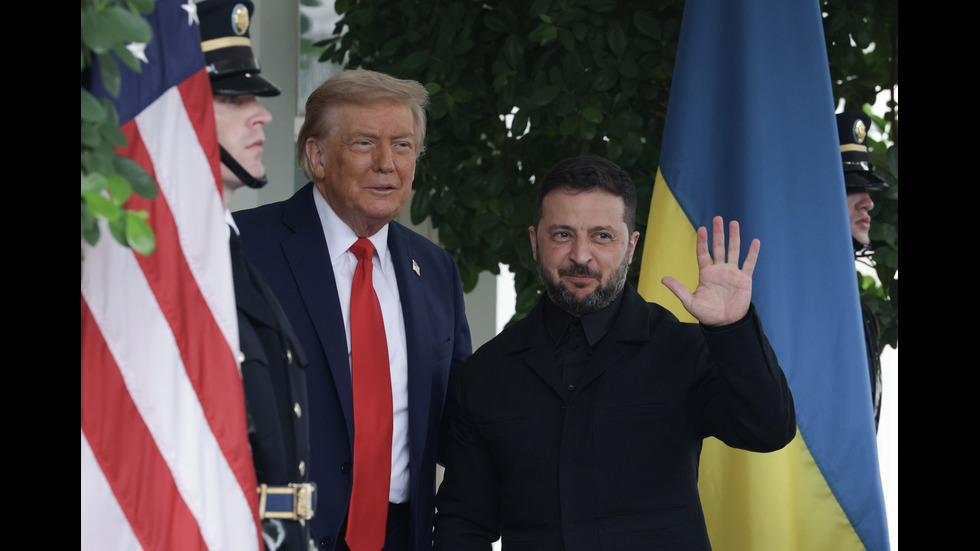 Европейските лидери пристигнаха в Белия дом