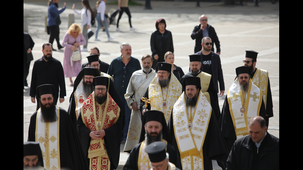 Заупокойна молитва по повод 20 дни от кончината на патриарх Неофит