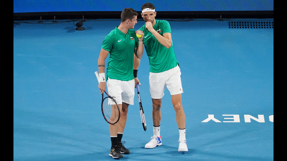 България - Великобритания (двойки), ATP Cup