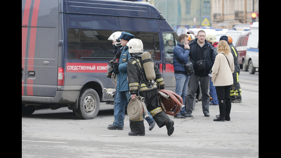 Експлозия в метрото на Санкт Петербург