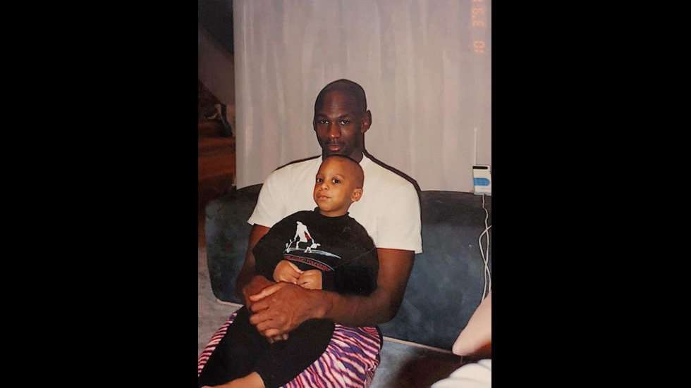 ОТ АРХИВА: Синът на Майкъл Джордан - Джефри като малък