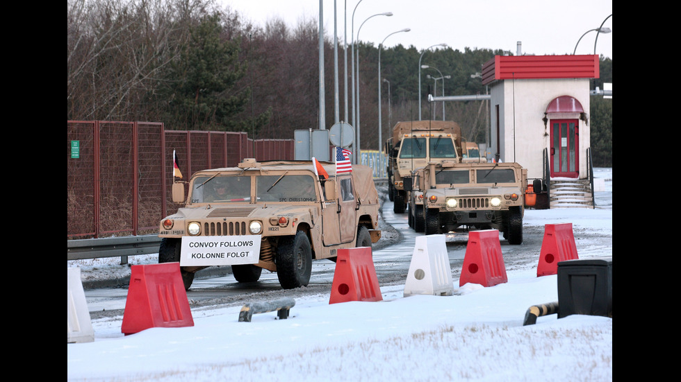 Американски танкове и хиляди войници пристигнаха в Полша