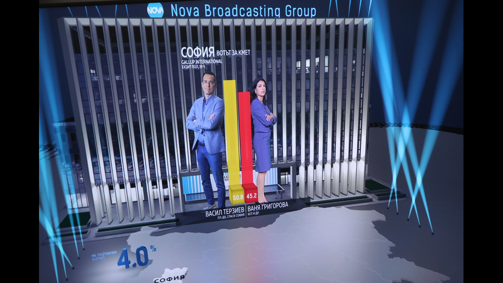 ЗАД КАДЪР: Изборният ден по NOVA В СНИМКИ
