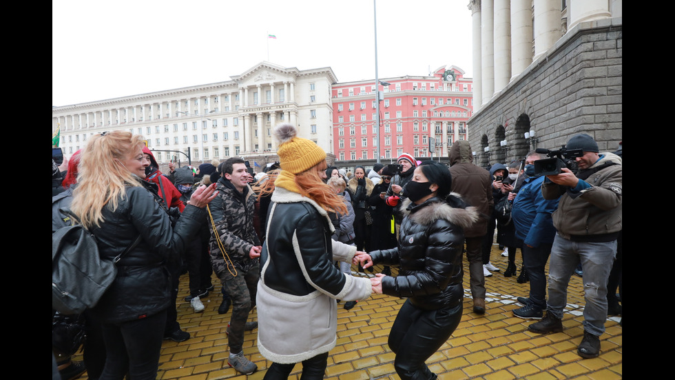 Ресторантьорите излязоха на протест